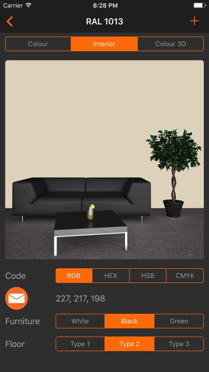 RAL Colours. Color palette screenshot-4