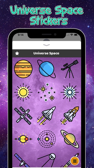 Universe Space Stickers screenshot 3