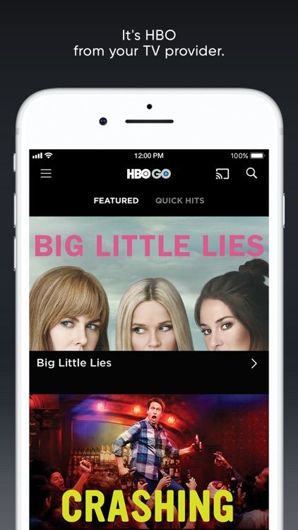 HBO GO: Stream with TV Package