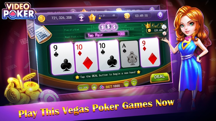 Video Poker-Offline Poker Game