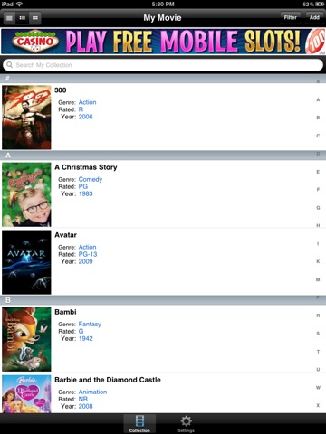 My Movie Collection HD screenshot 2