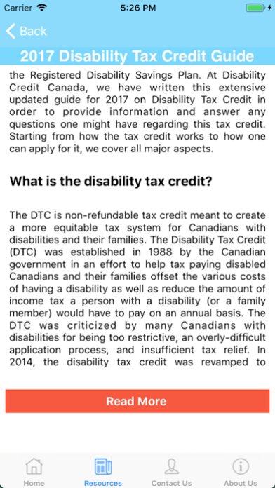 Disability Credit Canada screenshot 4