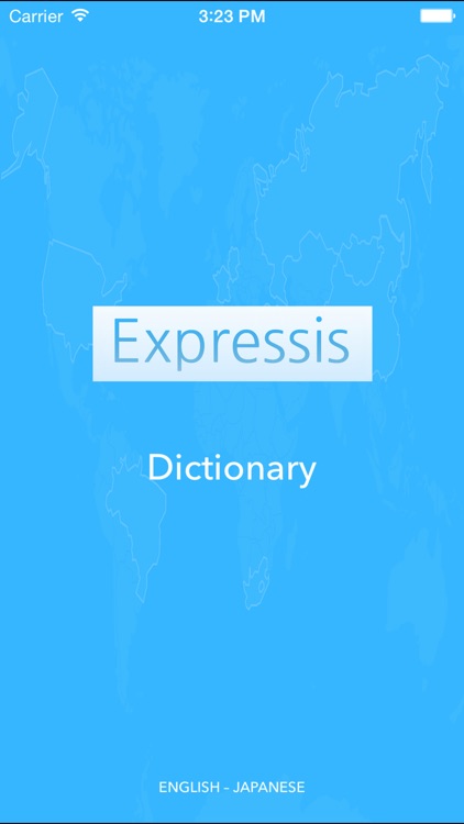 Expressis Dictionary (Eng-Jap)