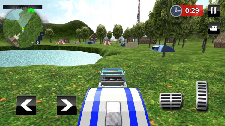 Camper Van Truck Parking: RV Car Trailer Simulator