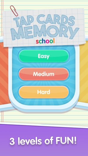 Tap Cards Memory - School(圖1)-速報App