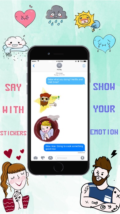 Couple Emoji Stickers screenshot 2