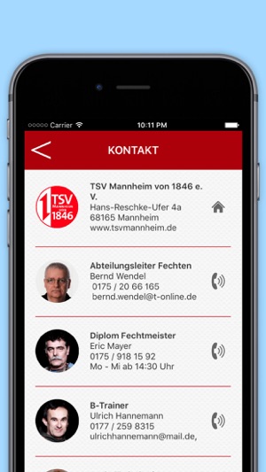 Fechten - TSV Mannheim(圖4)-速報App