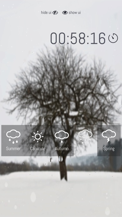 白噪音 - 自然雨声专注帮助睡眠 screenshot 3