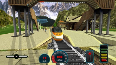 Modern Train Driver Game 2023 screenshot 2
