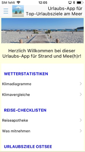 Urlaubs-App für Strand+Mee(h)r(圖2)-速報App