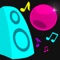 Click with musical beatz and play through colorful stages