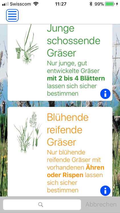 Wiesengräser leicht erkennen screenshot-0