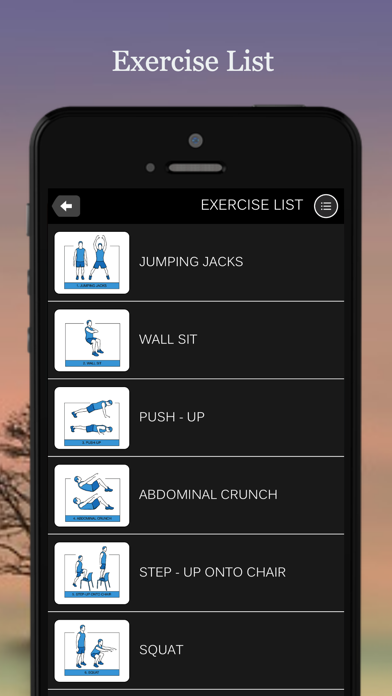 7 Minute Workout Fitness App screenshot 2
