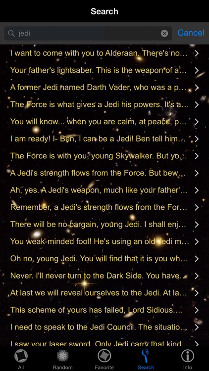 Quotes for Star Wars screenshot-4
