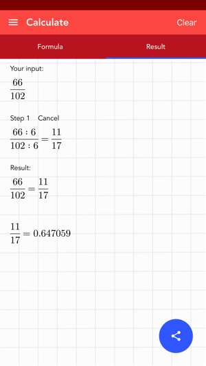 Reduce Fraction(圖2)-速報App