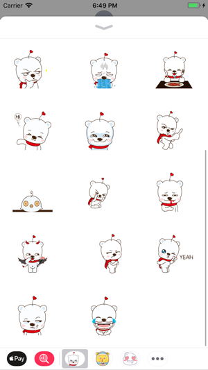 Stuffed Bear Stickers Pack(圖3)-速報App