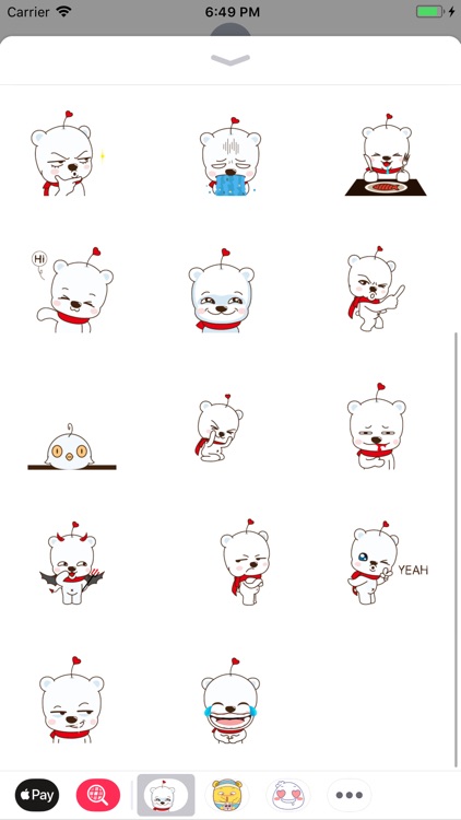 Stuffed Bear Stickers Pack