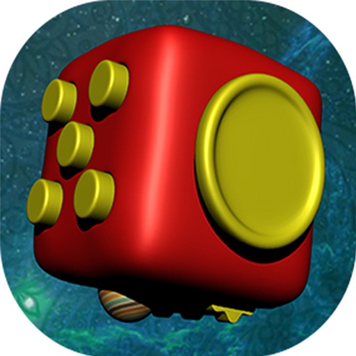 Fidget Cube Spinner 3D icon