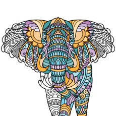 Activities of Adult Animal Coloring Pages