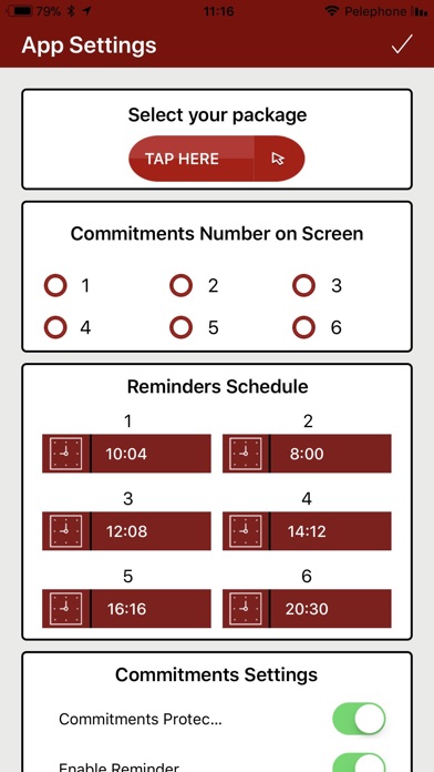BookApp - Your Commitments screenshot 4