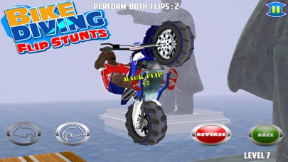 Bike Flip Diving - Stunt Race screenshot 4