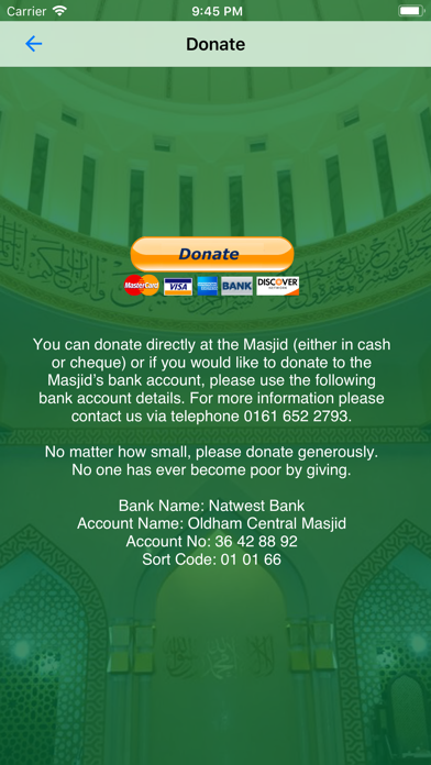 Oldham Central Masjid screenshot 4