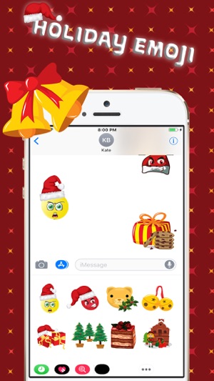 Christmas Holiday 3D Emoji(圖2)-速報App