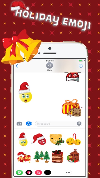 Christmas Holiday 3D Emoji