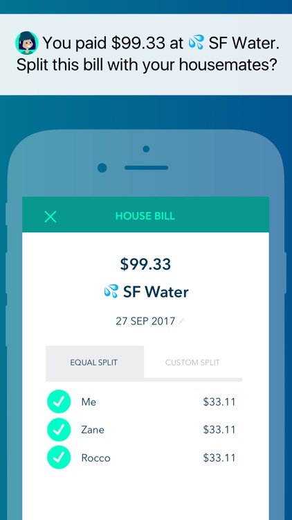 Zently: Split bills, pay rent