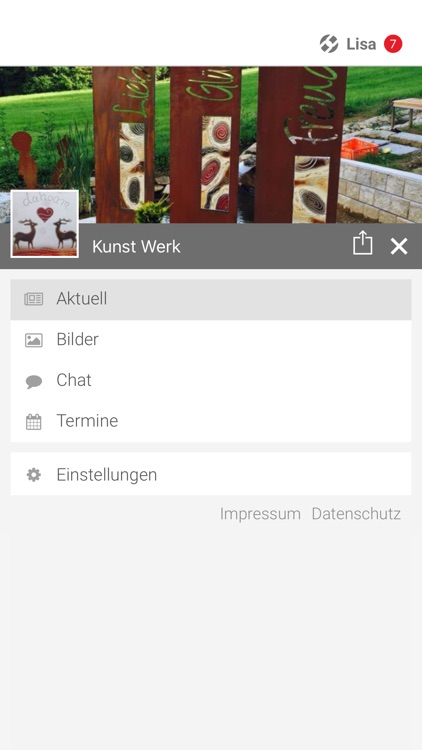 Deko shop - Holz, Glas, Metall