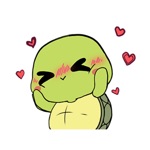 Happy Little Turtle Stickers