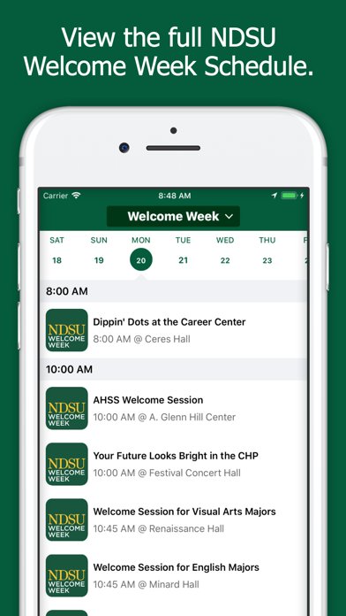 How to cancel & delete NDSU Welcome Week from iphone & ipad 1