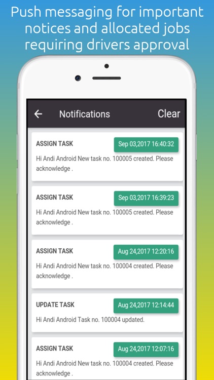 Dispatch System Driver App screenshot-3