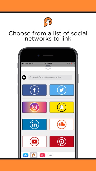 Atme - Social Contact Sharing screenshot 3