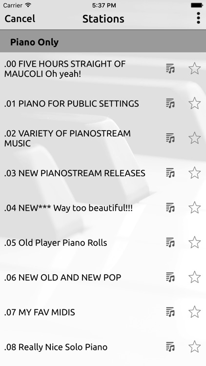 PIANOSTREAM screenshot-3