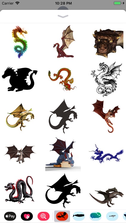 Dozens of Dragon Stickers