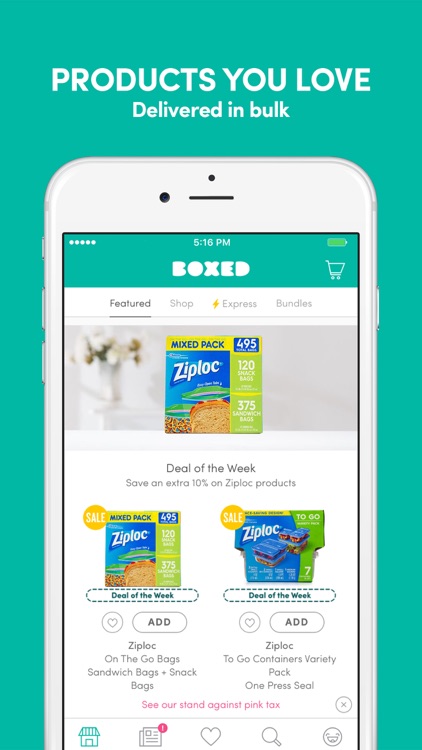 Boxed: Stock Up & Save with Online Wholesale