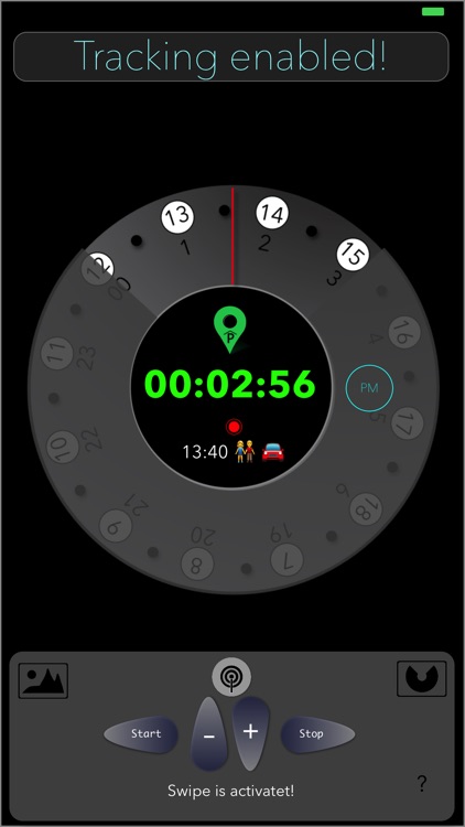 Parkingtimer  and vehicle find