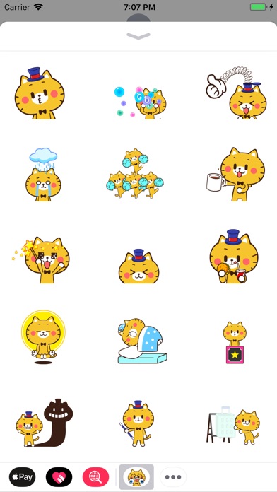 Kitten Cute Animated Stickers screenshot 3