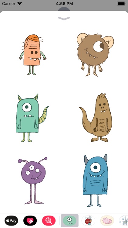 Gaggle of Monsters Stickers screenshot-3