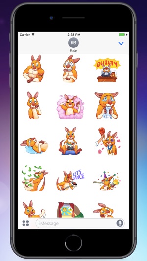 Super Mr.Kangaroo Stickers(圖2)-速報App