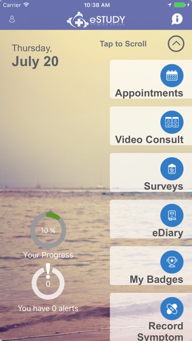 eStudy Subject App screenshot 3