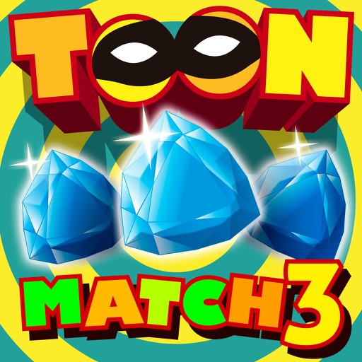 Cartoon Racoon Match 3 HD Icon