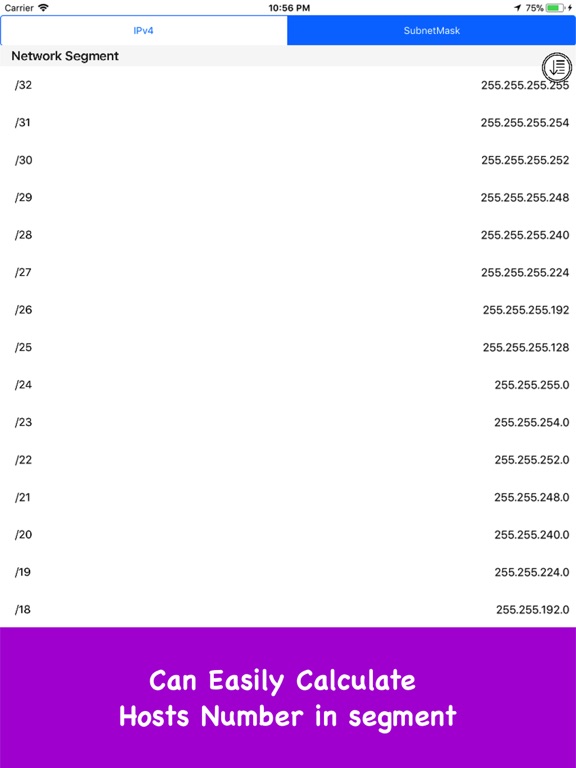 IPaddress calculatorのおすすめ画像3