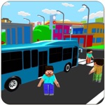 Blocky NewYork Passenger Bus