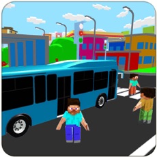 Activities of Blocky NewYork Passenger Bus