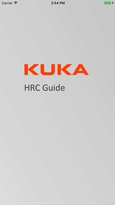 KUKA HRC Guide screenshot 2