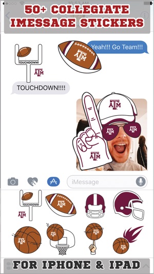 Texas A&M Aggies Stickers PLUS(圖1)-速報App