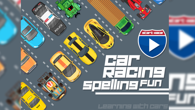 Car Racing Spelling Fun(圖1)-速報App