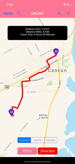 Cancun (Mexico) – Travel Map(圖2)-速報App